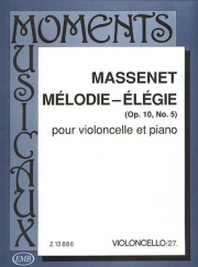 メロディー・エレジー・Op.10・No.5（ジュール・マスネ）（チェロ+ピアノ）【Mélodie - Élégie Op. 10, No.5】