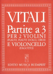 パルティータ・a 3（ジョヴァンニ・バッティスタ・ヴィターリ）（弦楽三重奏）【Partita a 3】