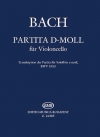 パルティータ・ニ短調・BWV.1013（バッハ）（チェロ）【Partita in D Minor BWV 1013】