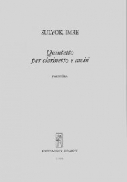 五重奏曲（イムレ・スリョク）（クラリネット+弦楽四重奏）【Quintet】