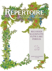 音楽学校のためのレパートリー・Vol.1B（リコーダー+ピアノ）【Repertoire for the Recorder – Volume 1B】