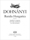 ハンガリー牧歌・Op.32/c（エルンスト・フォン・ドホナーニ）（ヴァイオリン+ピアノ）【Ruralia Hungarica Op. 32/c】
