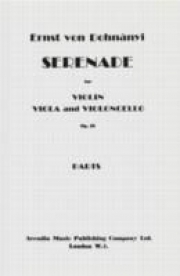 セレナーデ・Op.10（エルンスト・フォン・ドホナーニ）（弦楽三重奏）【Serenade, Op. 10】