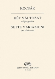 7つの変奏曲（コチャール・ミクローシュ）（ヴィオラ）【Seven Variations】