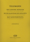 6つのカノン風ソナタ（テレマン）（バスーン二重奏）【Six Canonic Sonatas】