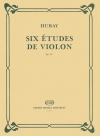6つの練習曲・Op.63（イェネー・フバイ）（ヴァイオリン）【Six Etudes for Violin, Op. 63】