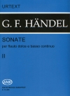 6つのソナタ・Vol.2（ヘンデル）（フルート+ピアノ）【Six Sonatas Volume 2】