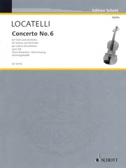 協奏曲・No.6・ト短調（ピエトロ・ロカテッリ）（ヴァイオリン+ピアノ）【Concerto No. 6 G Minor】