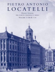 12のソナタ・Op. 2/1-6・Vol.1（ピエトロ・ロカテッリ）（フルート+ピアノ）【Dodici Sonate Op. 2/1-6 Vol. 1】