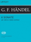 6つのソナタ（ヘンデル）（ヴァイオリン+ピアノ）【6 Sonate】