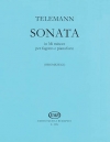 ソナタ・ホ短調（テレマン）（バスーン+ピアノ）【Sonata in E minor】
