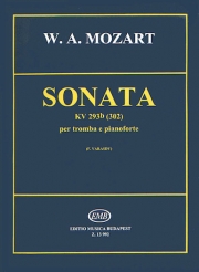 ソナタ・K 293b (302)（モーツァルト）（トランペット+ピアノ）【Sonata K 293b (302)】