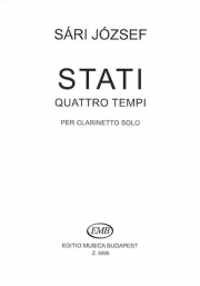 Stati, quattro tempi（ヨージェフ・シャーリ）（クラリネット）