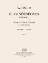 弦楽四重奏曲・No.2（レオー・ヴェイネル）（弦楽四重奏）【String Quartet No. 2】