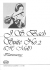 組曲・No.2（バッハ）（フルート+ピアノ）【Suite No. 2 (B minor)】
