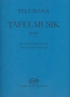 ターフェルムジーク（テレマン）（フルート二重奏+ピアノ）【Tafelmusik】