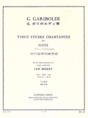 20の旋律練習曲（ジュゼッペ・ガリボルディ）（フルート）【20 Etudes Chantantes Op.88】
