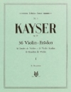 36の練習曲・Op.20・Vol.1（ハインリヒ・エルンスト・カイザー）（ヴァイオリン）【36 Violin Studies Op. 20 Vol. 1】