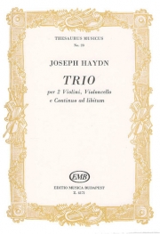 トリオ（フランツ・ヨーゼフ・ハイドン）（弦楽三重奏+ピアノ）【Trio】