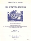 デュオのための6つのソナタ・Vol.1（フランソワ・ドヴィエンヌ）（クラリネット二重奏）【6 Sonates en Duo Vol.1】