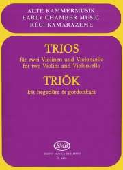 弦楽三重奏のための三重奏曲集（弦楽三重奏）【Trios for two Violins and Cello】