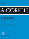 12のソナタ・Op.5・Vol.2（アルカンジェロ・コレッリ）（ヴァイオリン+ピアノ）【12 Sonatas Op. 5 – Volume 2】