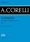 12のソナタ・Op.5・Vol.1A（アルカンジェロ・コレッリ）（ヴァイオリン+ピアノ）【12 Sonatas Op. 5 – Volume 1A】
