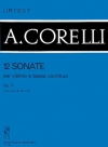 12のソナタ・Op.5・Vol.1B（アルカンジェロ・コレッリ）（ヴァイオリン+ピアノ）【12 Sonatas Op. 5 – Volume 1B】