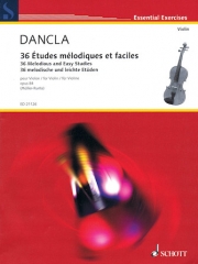 36のメロディアスでやさしい練習曲（シャルル・ダンクラ）（ヴァイオリン）【36 Melodious and Easy Studies】