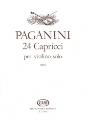 24のカプリス・Op.1（ニコロ・パガニーニ）（ヴァイオリン）【24 capricci Op. 1】