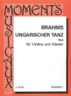 ハンガリー舞曲・第５番（ヨハネス・ブラームス）（ヴァイオリン+ピアノ）【Ungarischer Tanz No. 5】