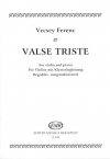 悲しいワルツ（フェレンツ・ヴェチェイ）（ヴァイオリン+ピアノ）【Valse Triste】