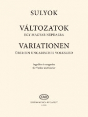 ハンガリー民謡による変奏曲（イムレ・スリョク）（ヴァイオリン+ピアノ）【Variations on a Hungarian Folksong】