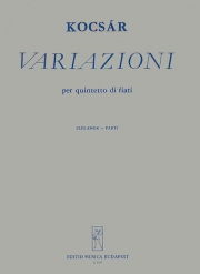 変奏曲（コチャール・ミクローシュ）（木管五重奏）【Variazioni】