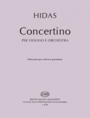ヴァイオリン協奏曲（フリジェシュ・ヒダシュ）（ヴァイオリン+ピアノ）【Violin Concerto】