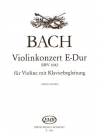 ヴァイオリン協奏曲・No.2・ホ長調・BWV 1042（バッハ）（ヴァイオリン+ピアノ）【Violin Concerto No. 2, E major BWV 1042】