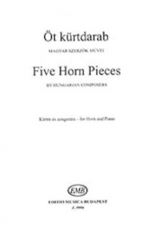 ハンガリー人作曲家による5つの小品（ホルン+ピアノ）【Five Horn Pieces by Hungarian Composers】