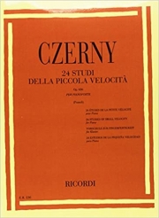 24 Studi Della Piccola Velocita Op 636（カール・ツェルニー）（ピアノ）