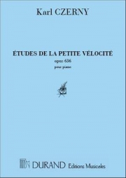 速度の小練習曲・Op.636（カール・ツェルニー）（ピアノ）【Etudes de la petite Vélocité Op.636】
