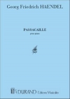 パッサカリア・ト短調（ヘンデル）（ピアノ）【Passacaille variée in G minor】