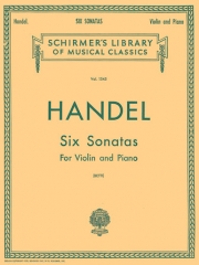 6つのソナタ（ヘンデル）（ヴァイオリン+ピアノ）【Six Sonatas】