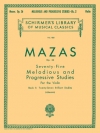 75の旋律的で段階的な練習曲・Op.36・Book.2（ジャック＝フェロル・マザ）（ヴァイオリン）【75 Melodious and Progressive Studies, Op. 36 Book 2】