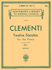 12のソナタ・Book.1（ムツィオ・クレメンティ）（ピアノ）【12 Sonatas - Book 1】