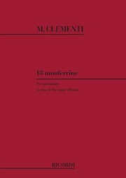 18 Monferrine（ムツィオ・クレメンティ）（ピアノ）