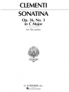 ソナチネ・ハ長調・Op.36・No.3（ムツィオ・クレメンティ）（ピアノ）【Sonatina in C Major, Op. 36, No. 3】