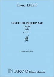 巡礼の年・第2年・イタリア（フランツ・リスト）（ピアノ）【Annees De Pelerinage 2: Annee Italie】