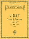 巡礼の年・第1年・スイス（フランツ・リスト）（ピアノ）【Annees De Pelerinage Book 1- Suisse】