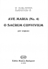 アヴェ・マリア・No.4（フランツ・リスト）（ピアノ）【Ave Maria #4-O Sacrum Conv】