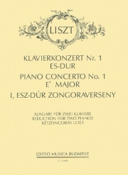 ピアノ協奏曲・No.1・変ホ長調・R.455（フランツ・リスト）（ピアノ二重奏）【Concerto No. 1 in E Flat Major, R 455】