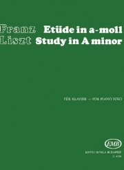 練習曲・イ短調（フランツ・リスト）（ピアノ）【Study in A minor】